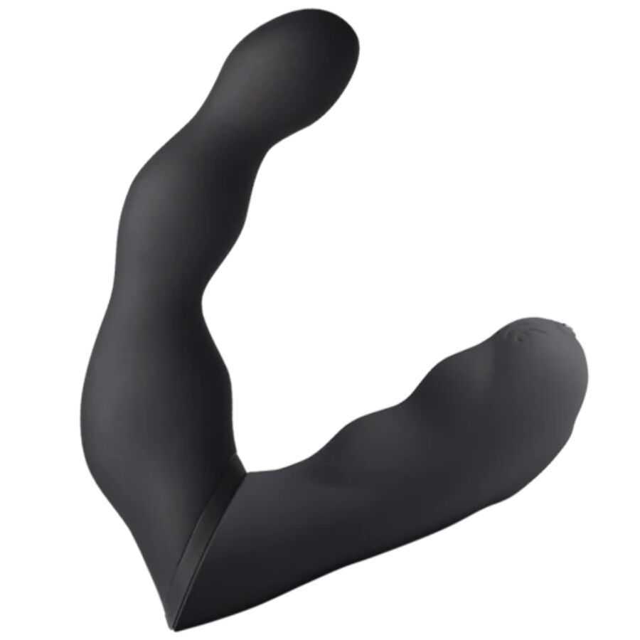 ROCKS-OFF - ADATTATORE NERO PER VIBRATORE PROSTATICO E ANALE - immagine 2