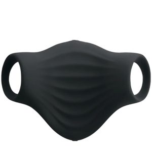 ROCKS-OFF - VIBRATORE FLESSIBILE PALM BLACK MASTURBATOR