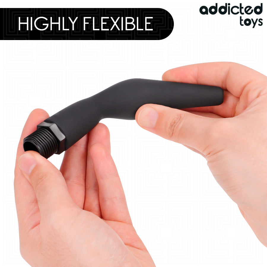 ADDICTED TOYS - PULITORE ANALE CON ADATTATORE UNIVERSALE MODELLO 2 - immagine 4