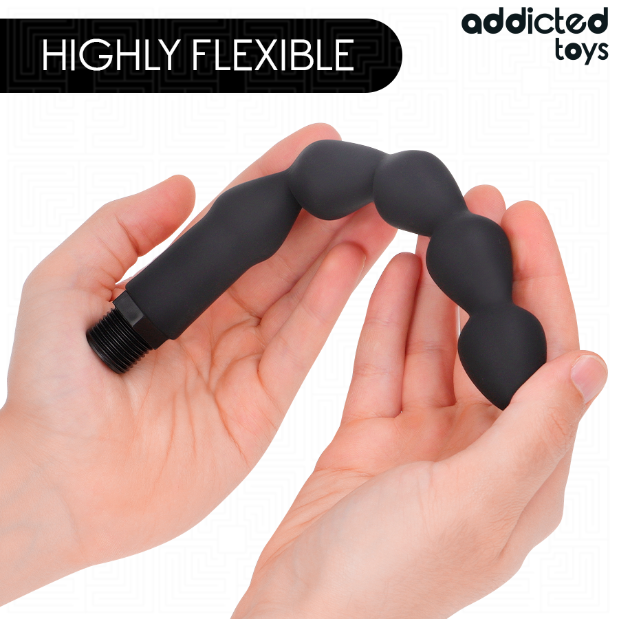 ADDICTED TOYS - PULITORE ANALE CON ADATTATORE UNIVERSALE MODELLO 6 - immagine 4