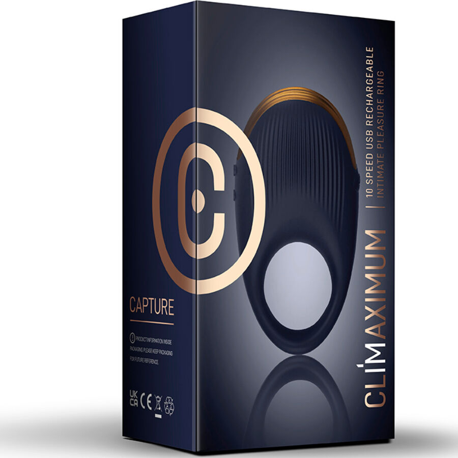 CLIMAXIMUM - VIBRATORE SENSORIALE CON ANELLO PER IL PENE - immagine 3