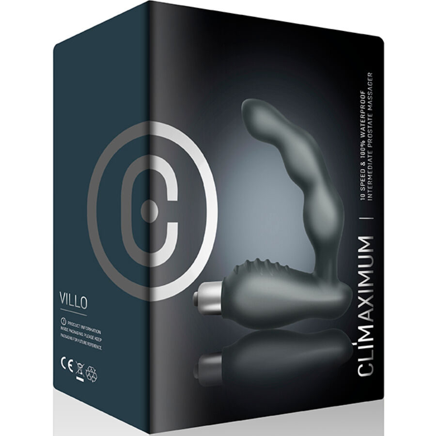 CLIMAXIMUM - VIBRATORE PROSTATICO A GRADINI VILLO - immagine 3