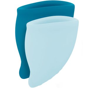 FUN FACTORY - KIT COPPA MESTRUALE FUN TURCHESE