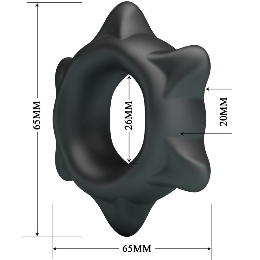CRAZY BULL - ANELLO IN SILICONE ETHANIEL MODELLO 11 - immagine 6