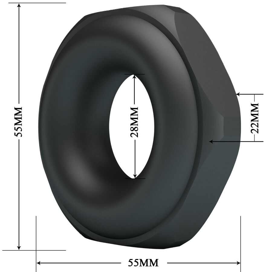 CRAZY BULL - ANELLO IN SILICONE JARVIUS MODELLO 14 - immagine 6