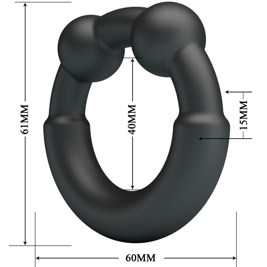 CRAZY BULL - ANELLO IN SILICONE MECO MODELLO 15 - immagine 6