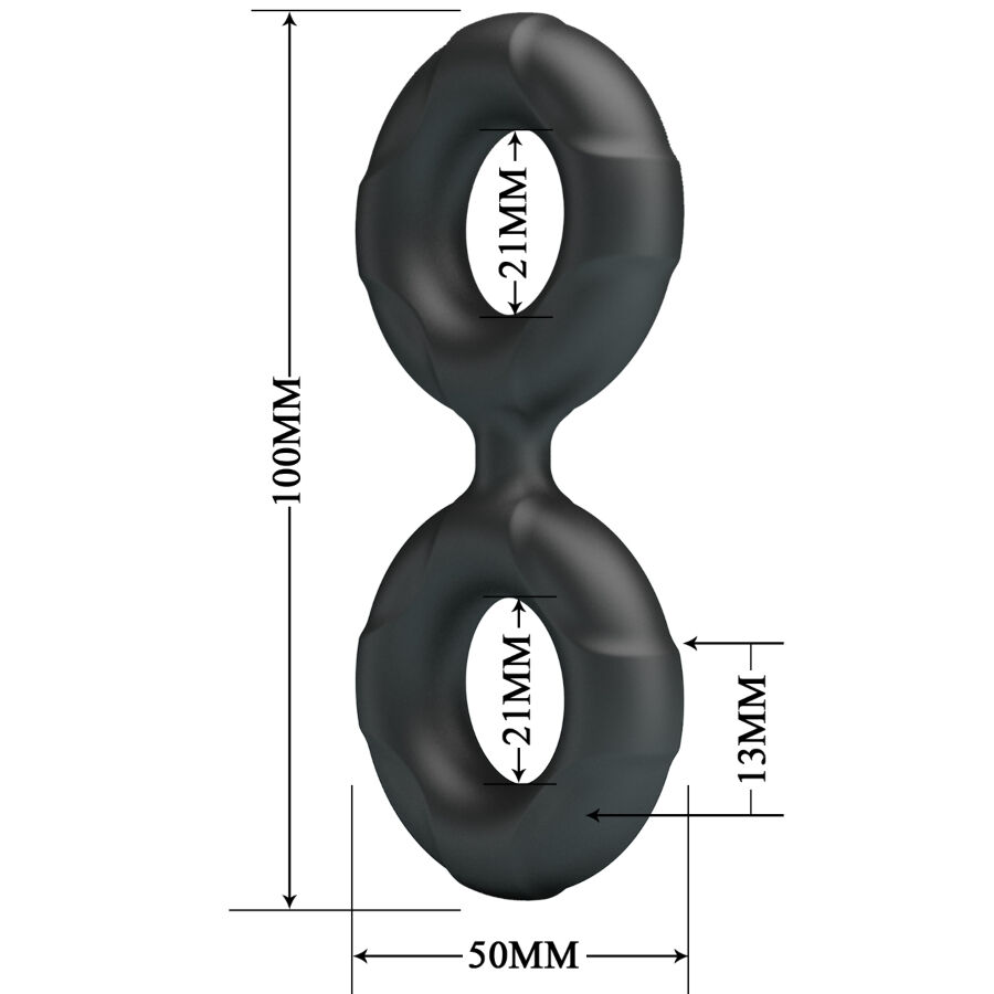 CRAZY BULL - RADWAN DOPPIO ANELLO IN SILICONE MODELLO 19 - immagine 6