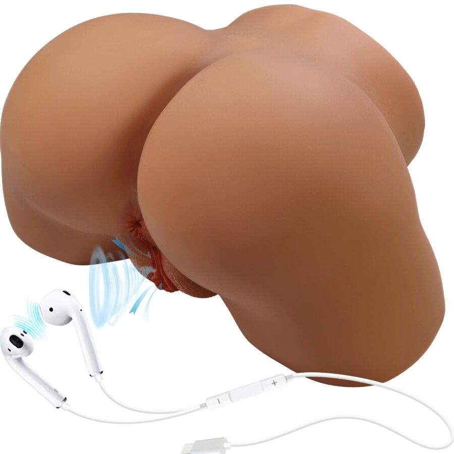 CRAZY BULL - GERIANN VIBRATORE E SUCCHIATORE REALISTICO PER POLSO FEMMINILE CON SUONO 5,5 KG - immagine 2