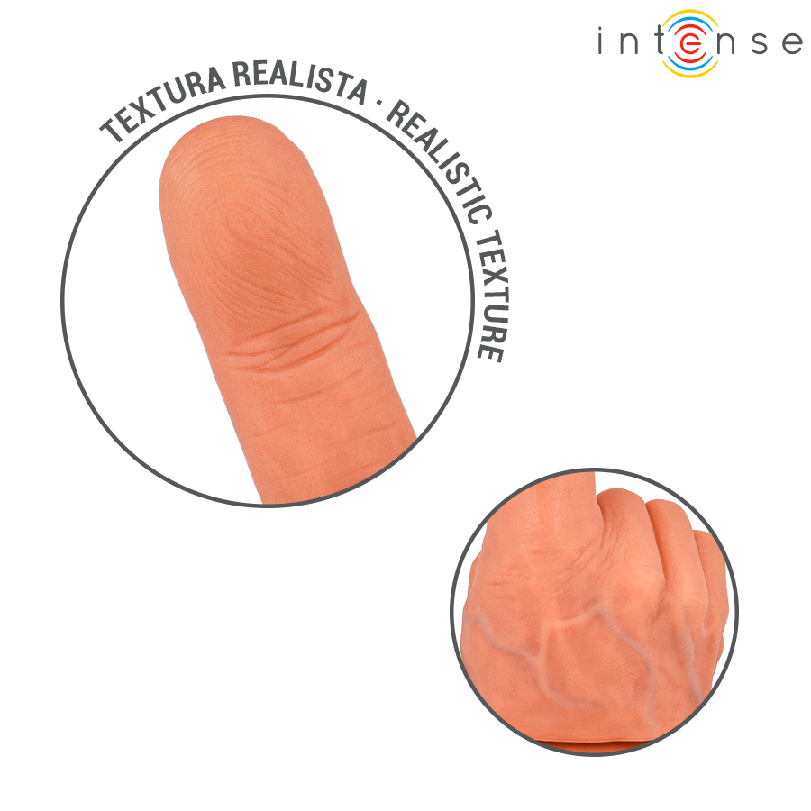 INTENSE - HUBERT STIMOLATORE PUNTO G FLESSIBILE MANO 14,2 CM - immagine 7