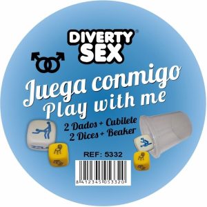 DIABLO PICANTE - GIOCO DI DADI POSIZIONE + POSIZIONI PER UOMINI CON COPPA