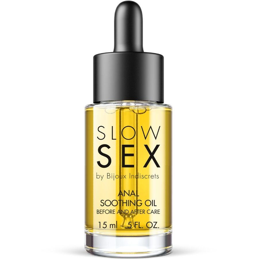 BIJOUX INDISCRETS - OLIO ANALE LENITIVO SLOW SEX 15 ML - immagine 2