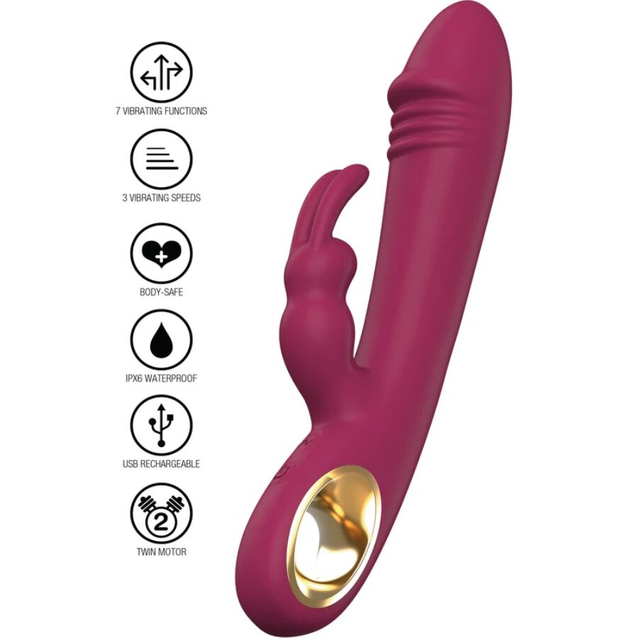 TOYJOY - VIBRATORE CONIGLIO TAYGETA - immagine 2