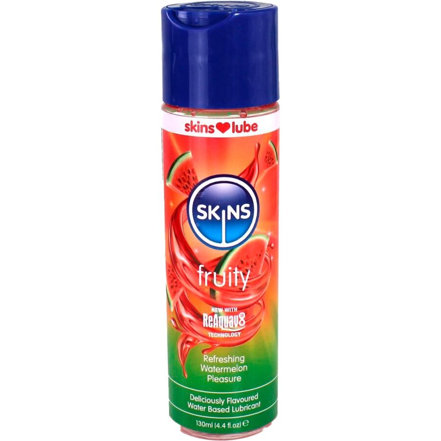 SKINS - LUBRIFICANTE FRUTTATO A BASE D'ACQUA ANGURIA 130 ML
