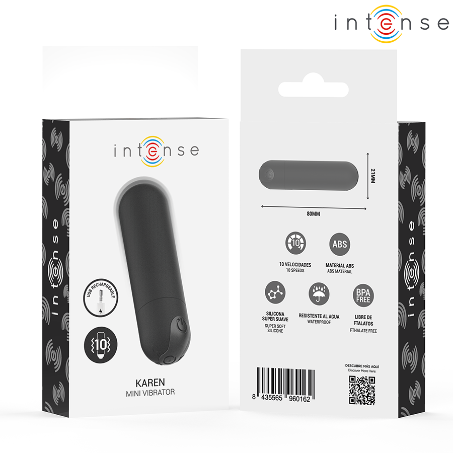 INTENSE - MINI BALA VIBRADORA RECARGABLE - immagine 7