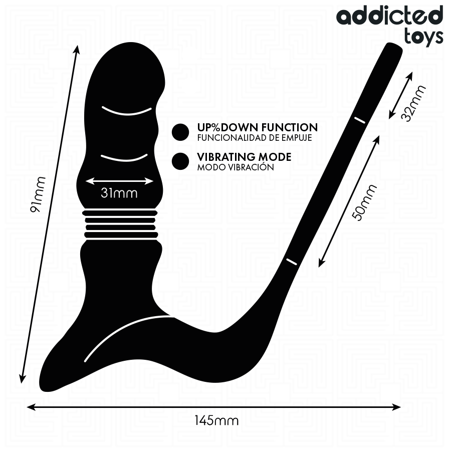 ADDICTED TOYS - ANELLO PROSTATICO UP&DOWN - immagine 7