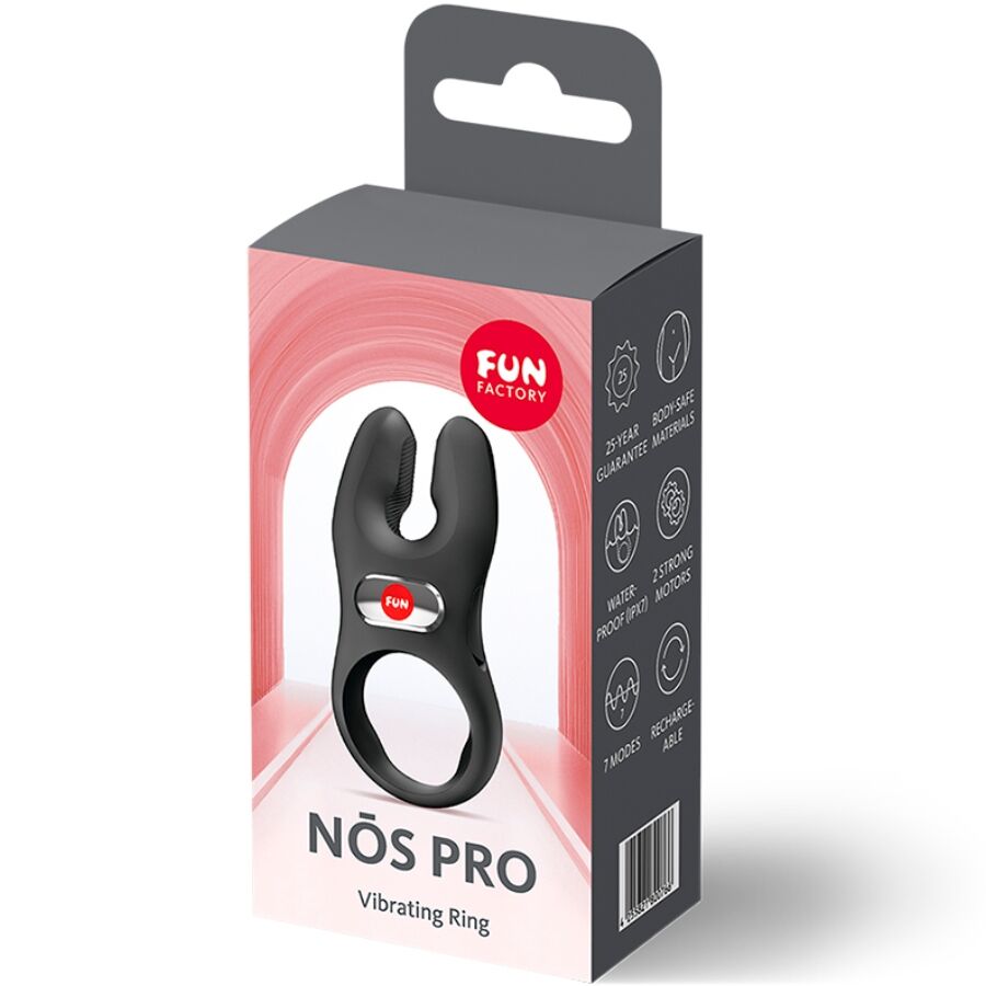 FUN FACTORY - ANELLO VIBRANTE PER IL PENE NOS PRO NERO - immagine 7