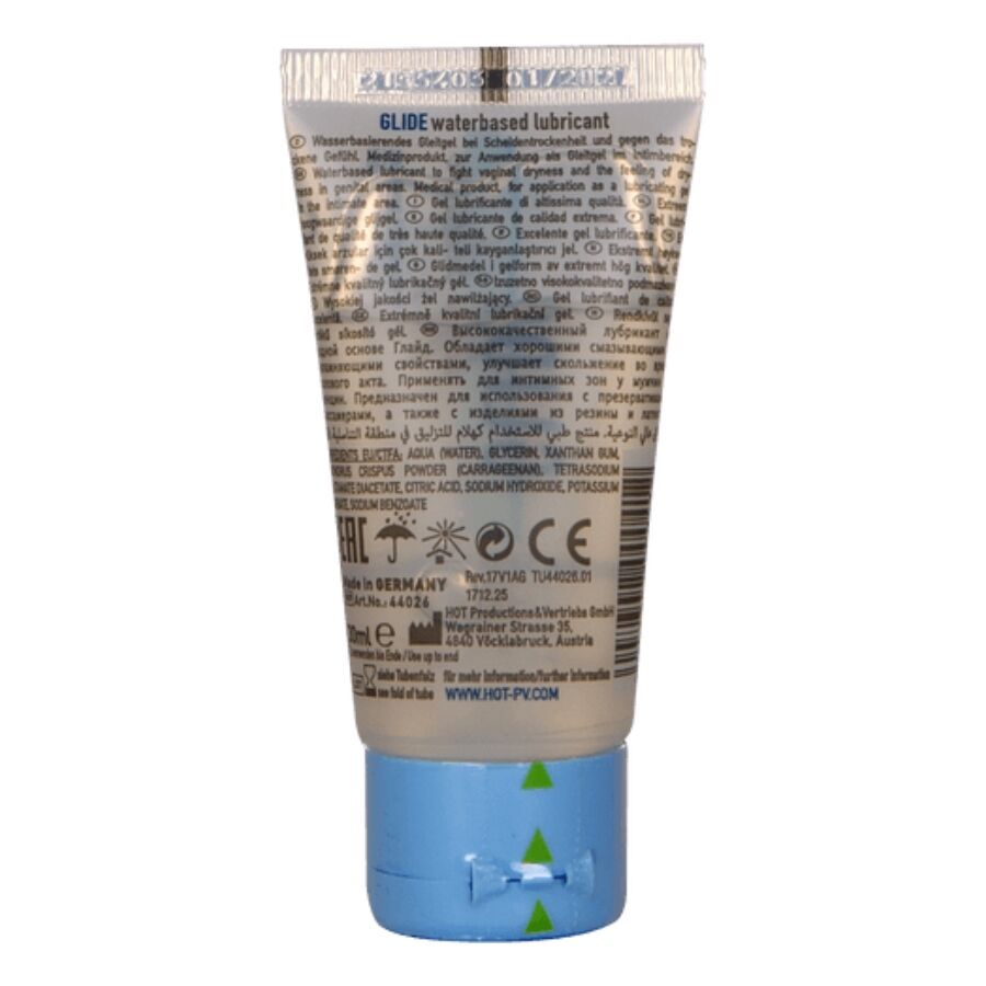 HOT - GLIDE LIQUID PLEASURE LUBRIFICANTE A BASE D'ACQUA 30 ML - immagine 2