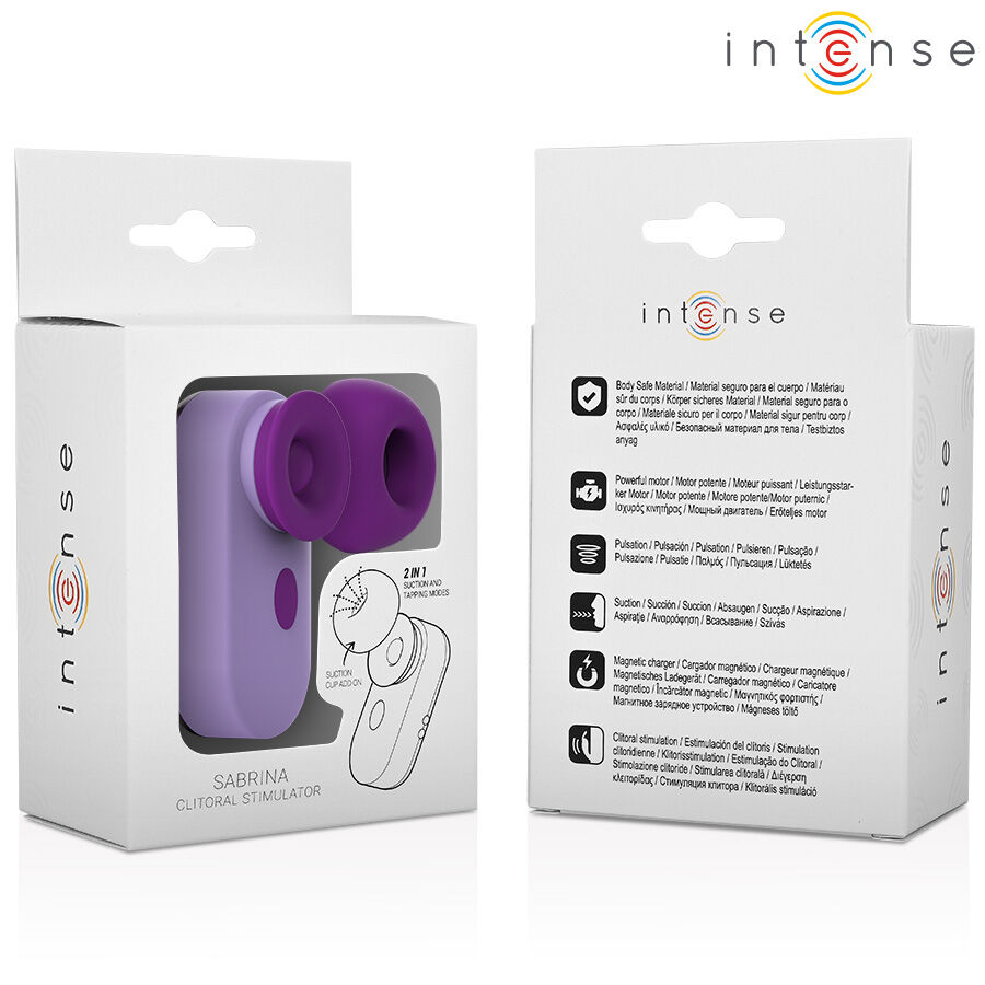 INTENSE - STIMOLATORE CLITORIDE SABRINA VIOLA - immagine 7