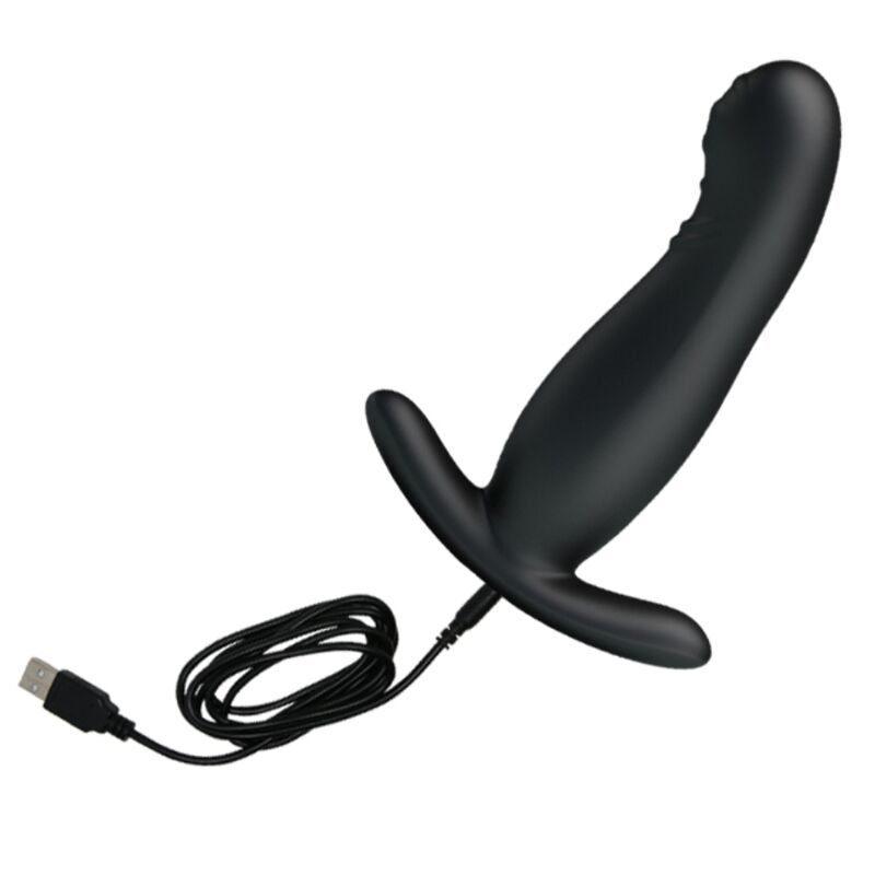 MR PLAY - MASSAGGIATORE PROSTATICO NERO RICARICABILE - immagine 3