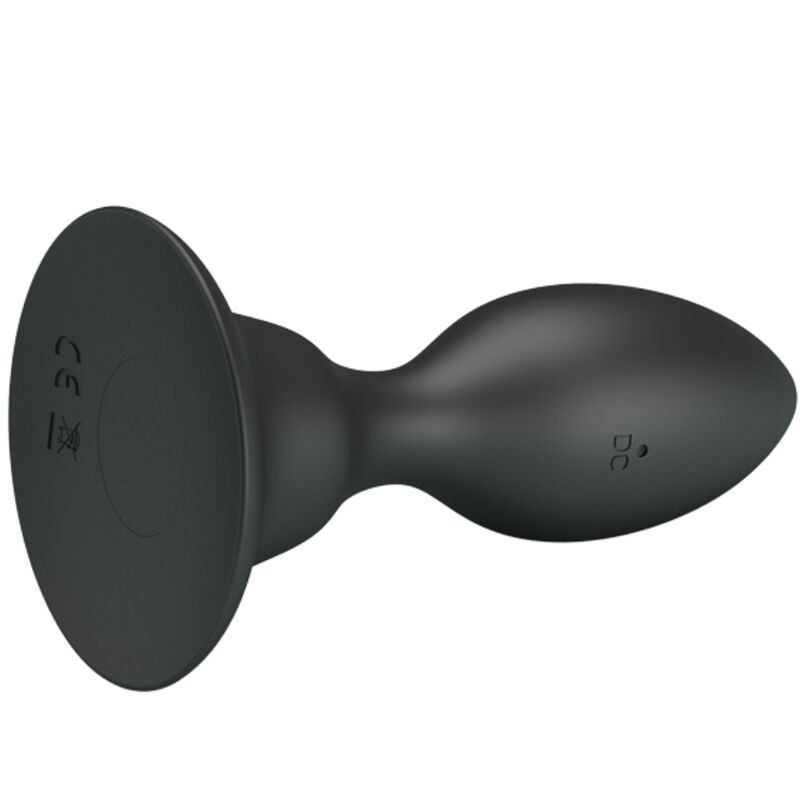 MR PLAY - PLUG ANALE CON TELECOMANDO VIBRAZIONE NERO - immagine 6